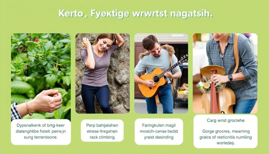 Codzienne aktywności wzmacniające nadgarstki dla osób z chudymi rękami w nadgarstkach