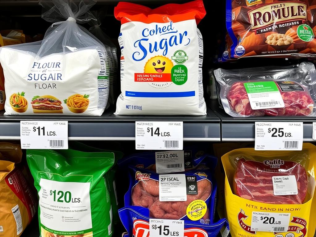 Produkty spożywcze z wagą podaną w lbs - zastosowanie jednostki lbs w handlu