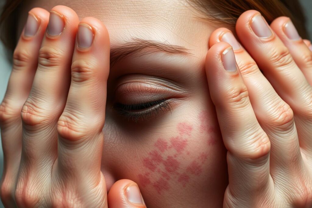 Technika delikatnego masażu wokół podbitego oka Technika delikatnego masażu wokół podbitego oka