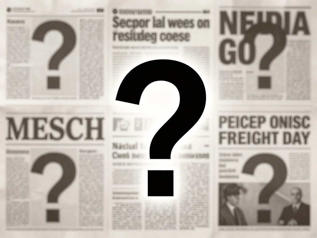 Symboliczne przedstawienie plotek medialnych