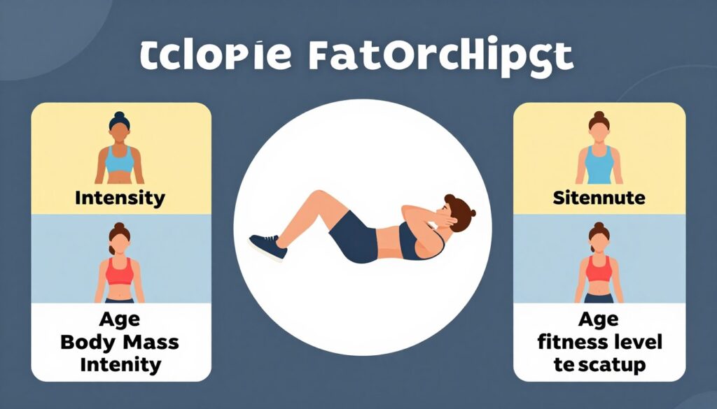 Różne czynniki wpływające na spalanie kalorii podczas brzuszków: intensywność, technika, masa ciała
