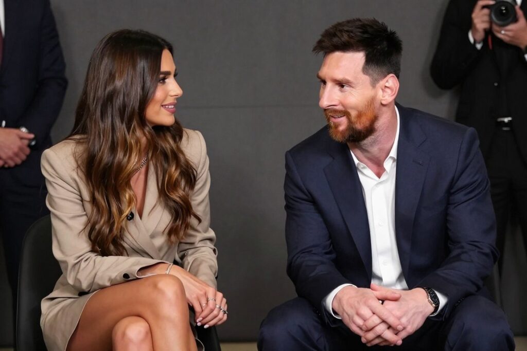 Messi z żoną Antonelą podczas wywiadu o planach rodzinnych