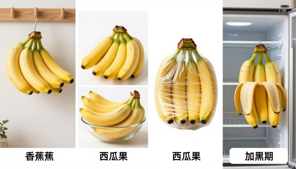 Różne metody przechowywania bananów i ich wpływ na dojrzewanie i wartości odżywcze