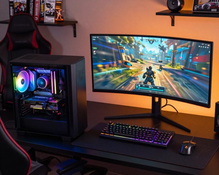 gaming setup za 5000 zl